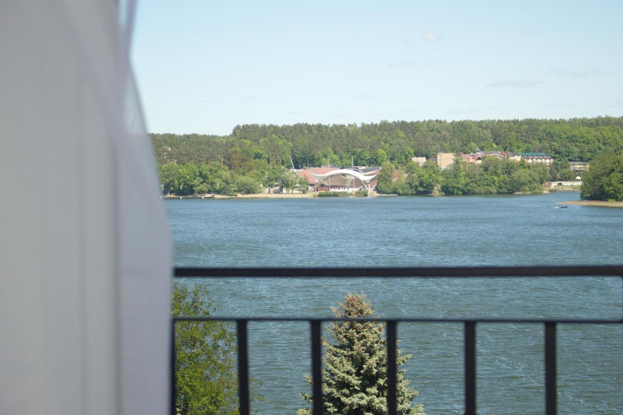 Hotel Huszcza Mragowo Bagian luar foto